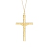 Thumbnail Image 1 of 9ct Yellow Gold 20" Large Crucifix Pendant
