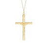 Thumbnail Image 0 of 9ct Yellow Gold 20 Inch Large Crucifix Pendant