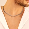 Thumbnail Image 4 of Sterling Silver 18" Curb 3mm Chain Necklace