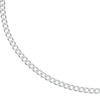 Thumbnail Image 0 of Sterling Silver 18 Inch Curb 4mm Chain Necklace