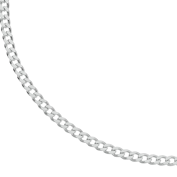 Sterling Silver 18 Curb 4mm Chain Necklace