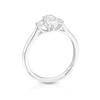 Thumbnail Image 2 of 9ct White Gold 0.50ct Diamond Three Stone Ring