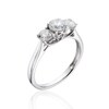 Thumbnail Image 1 of 9ct White Gold 1ct Diamond Three Stone Ring