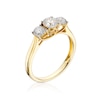 Thumbnail Image 1 of 9ct Yellow Gold 1ct Diamond Three Stone Ring