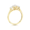 Thumbnail Image 2 of 9ct Yellow Gold 1ct Diamond Three Stone Ring