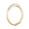 Thumbnail Image 2 of 9ct Yellow Gold 0.25ct Diamond Graduated Eternity Ring