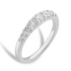 Thumbnail Image 2 of 9ct White Gold 0.50ct Diamond Graduated Eternity Ring