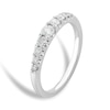 Thumbnail Image 1 of 9ct White Gold 0.33ct Diamond Graduated Eternity Ring