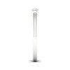 Thumbnail Image 3 of Silver 0.05ct Diamond Bezel Eternity Ring