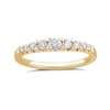 Thumbnail Image 1 of 9ct Yellow Gold 0.33ct Diamond Graduated Eternity Ring