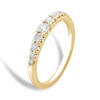 Thumbnail Image 1 of 9ct Yellow Gold 0.33ct Diamond Graduated Eternity Ring
