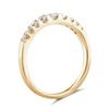 Thumbnail Image 2 of 9ct Yellow Gold 0.33ct Diamond Graduated Eternity Ring