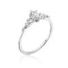 Thumbnail Image 1 of 9ct White Gold 0.40ct Diamond Marquise Solitaire Ring