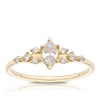 Thumbnail Image 1 of 9ct Yellow Gold 0.40ct Diamond Marquise Solitaire Ring