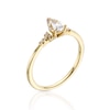 Thumbnail Image 1 of 9ct Yellow Gold 0.50ct Diamond Pear-Cut Solitaire Ring