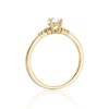 Thumbnail Image 3 of 9ct Yellow Gold 0.50ct Diamond Pear-Cut Solitaire Ring