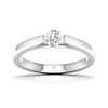 The Diamond Story 18ct White Gold Solitaire 0.25ct Diamond Ring