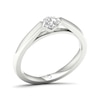 Thumbnail Image 2 of The Diamond Story 18ct White Gold Solitaire 0.25ct Diamond Ring