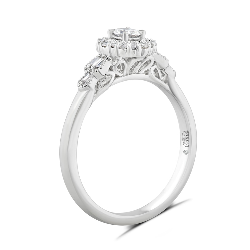 Emmy London 9ct White Gold 0.25ct Total Diamond Ring