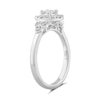 Thumbnail Image 2 of Emmy London 18ct White Gold 0.33ct Diamond Cushion Halo Ring