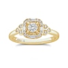 Thumbnail Image 2 of Emmy London 18ct Yellow Gold 0.33ct Total Diamond Ring