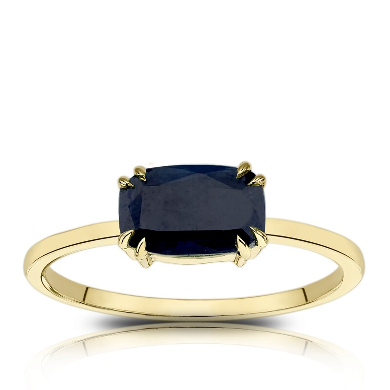 9ct Yellow Gold Sapphire Ring