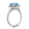 Thumbnail Image 3 of Emmy London 18ct White Gold Colour Gemstone & Diamond Ring