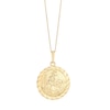 Thumbnail Image 1 of 9ct Yellow Gold Saint Christopher Rope Edge Pendant