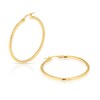 Thumbnail Image 1 of 9ct Yellow Gold Small Sparkle Hoop Earrings