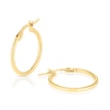 Thumbnail Image 0 of 9ct Yellow Gold Hoop Earrings 15mm