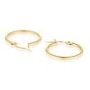 Thumbnail Image 1 of 9ct Yellow Gold Hoop Earrings 15mm