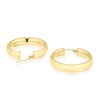 Thumbnail Image 2 of 9ct Yellow Gold Curved Hoop Earrings