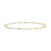 Thumbnail Image 0 of 9ct Yellow Gold 9'' Figaro Chain Bracelet