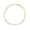 Thumbnail Image 2 of 9ct Yellow Gold 9'' Figaro Chain Bracelet