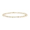 Thumbnail Image 1 of 9ct Yellow Gold 8'' Figaro Chain Bracelet