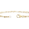 Thumbnail Image 2 of 9ct Yellow Gold 9'' Figaro Chain Bracelet