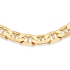 Thumbnail Image 2 of 9ct Yellow Gold 7Inch Anchor Bracelet
