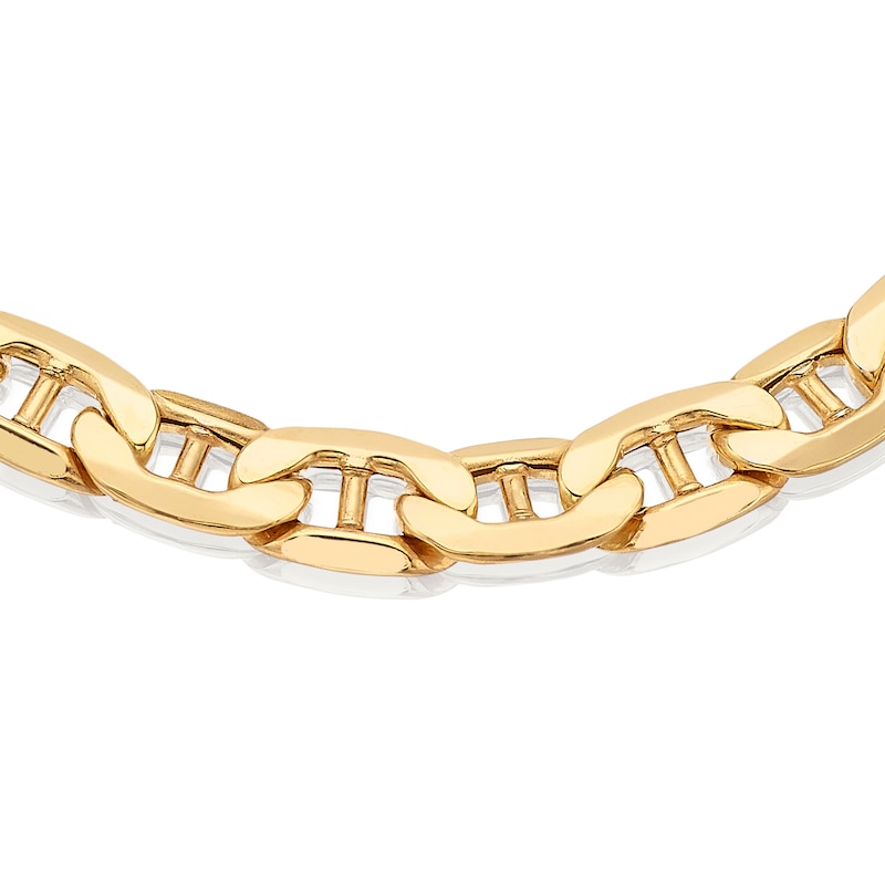 9ct Yellow Gold 7Inch Anchor Bracelet