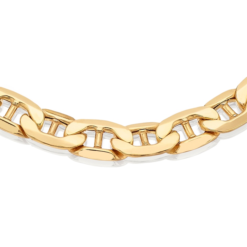 Main Image 2 of 9ct Yellow Gold 7Inch Anchor Bracelet