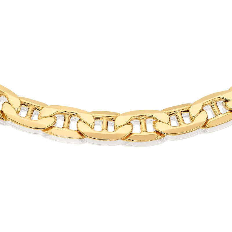 9ct Yellow Gold 9" Anchor Bracelet
