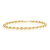 Thumbnail Image 0 of 9ct Yellow Gold 8 Inch Rope Chain Bracelet