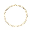 Thumbnail Image 1 of 9ct Yellow Gold 8'' Curb Chain Bracelet