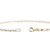 Thumbnail Image 2 of 9ct Yellow Gold 8'' Curb Chain Bracelet