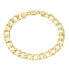 Thumbnail Image 1 of 9ct Yellow Gold 9'' Solid Curb Chain Bracelet