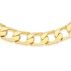 Thumbnail Image 2 of 9ct Yellow Gold 9'' Solid Curb Chain Bracelet