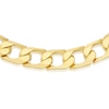 Thumbnail Image 1 of 9ct Yellow Gold 9'' Solid Curb Chain Bracelet