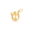 Thumbnail Image 2 of Yellow Gold Plated Sterling Silver Crown Charm