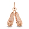 Thumbnail Image 1 of Rose Gold Plated Ballerina Shoes Charm
