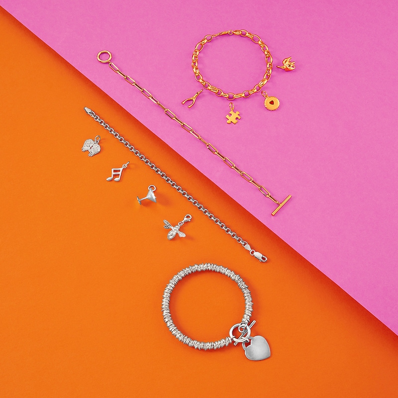 Main Image 2 of Sterling Silver Musical Note Charm