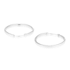 Thumbnail Image 2 of Sterling Silver 23mm Hoop Earrings